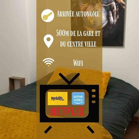 Appart 500 M Centre Ville - Gare Soissons Eksteriør bilde